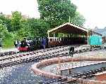 ZB 2-6-2 ‘Spitfire’ at Aylsham waits to depart for Wroxham   (30/05/2003)