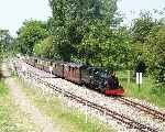 ZB 2-6-2 ‘Spitfire’ departs from Coltishall after a brief halt   (31/05/2003)