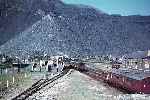 A view of the former LNWR station at Blaenau Ffestiniog.   (00/10/1966)