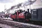 ‘Prince’ runs into Harbour Station with the Minffordd shuttle   (01/05/1993)