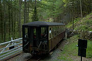 ‘Moel Hebog’ propels carriage 110 past Three Gates Crossing       (06/05/2007)