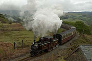 ‘Merddin Emrys’ about to enter Barn cutting on Dduallt spiral       (07/05/2007)