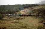 ‘Blanche’ and ‘C’ set on Dduallt curve with an up train   (02/05/1999)