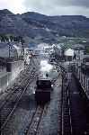 The Dorfil shunt, Blanche in the headshunt at Blaenau while running round her train   (18/09/2000)