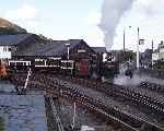 The Victorian train is pulled out of No 2 road by Taliesin (28/09/2003)