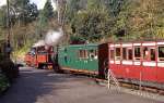 David Lloyd George departs from Penrhyn with a down train   (12/10/2002)