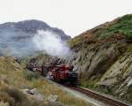 David Lloyd George approaches the power station with a down  train   (13/10/2002)