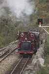 ‘Prince’ approaches Rhiw Goch with the up ‘Flying Flea’.   (26/09/2004)