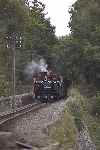 ‘David Lloyd George’ runs on to Cei Mawr with a down train.   (26/09/2004)