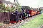 De Winton ‘Chaloner’ and Kerr Stuart ‘Peter Pan’ head for Stonehenge Works after crossing Apennine Way.   (10/09/1994)