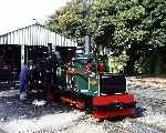 Alan Keef replica De Winton ‘Taffy’ with the real thing, ‘Chaloner   (07/09/2003)