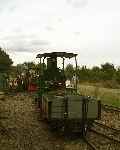 Peter Pan follows Rishra towards the top of the loop at Stonehenge (07/09/2003)