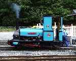 A broadside view of ‘Thomas Bach’ at Gilfach Ddu.   (06/08/2003)