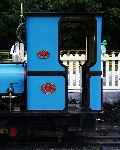 The plates carried by ‘Thomas Bach’ identify it as Hunslet 849 of 1904, delivered as ‘Wild Aster’.   (06/08/2003)