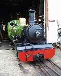 ‘River Irt’ being attended to at Ravenglass after arrival with problems   (29/06/2000)