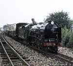 Pacific No 2, ‘Northern Chief’  leaving Dymchurch station   (07/08/1982)