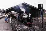 Returned from Dungeness, ‘Northern Chief’ stands at New Romney before continuing to Hythe   (07/08/1982)