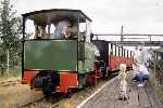 ‘Melior’ has a youthful admirer at Sittingbourne station   (28/07/1996)