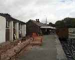 A changing Wharf station.  Preparations are underway for the redevelopment of the Narrow Gauge Railway Museum.   (29/09/2003)