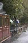 ‘Edward Thomas’ departs, smiles all round!   (27/09/2004)