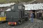 K1 is admired following restoration at Boston Lodge.   (12/09/2004)