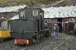 K1 is admired following restoration at Boston Lodge.   (12/09/2004)