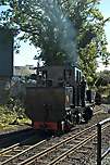 K1 sets back from the loco shed headshunt onto the mainline.       (08/09/2006)