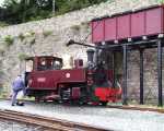 ‘Russell’ at Caernarfon water tower   (16/09/2000)