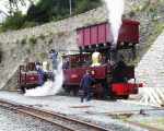 ‘Russell’ and ‘Taliesin’ at Caernarfon   (16/09/2000)