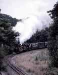 ‘Prince’ leads ‘Taliesin’ round the curve north of Pont Seiont, Caernarfon   (22/09/2001)