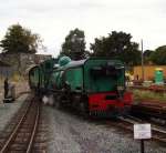 Garratt 138 runs round at Waunfawr   (22/09/2001)