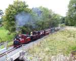 ‘Prince’ and ‘Taliesin’ approach Pont Cae Moel   (22/09/2001)