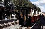 Dinas decorated with bunting for the opening   (13/10/1997)