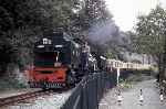 NGG16 138 rolls down into Caernarfon with the morning train   (14/10/1997)