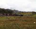 143 seen from below as it runs around Ffridd Isaf curves near Rhyd Ddu   (27/09/2003)