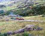 ‘Prince’ manfully struggles up to the curves near Rhyd Ddu   (27/09/2003)
