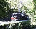 Garratt 143 squeals round the curves at Plas-y-nant   (28/09/2003)