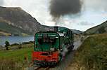 138 passes Bron-y-fedw Isaf, note the camcorder strapped to the front tank filming the WHR route DVD.       (17/09/2005)