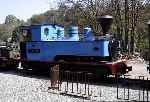 No longer in service, ‘Joan’ stands lifeless in the yard at Llanfair Caereinion   (06/05/1995)